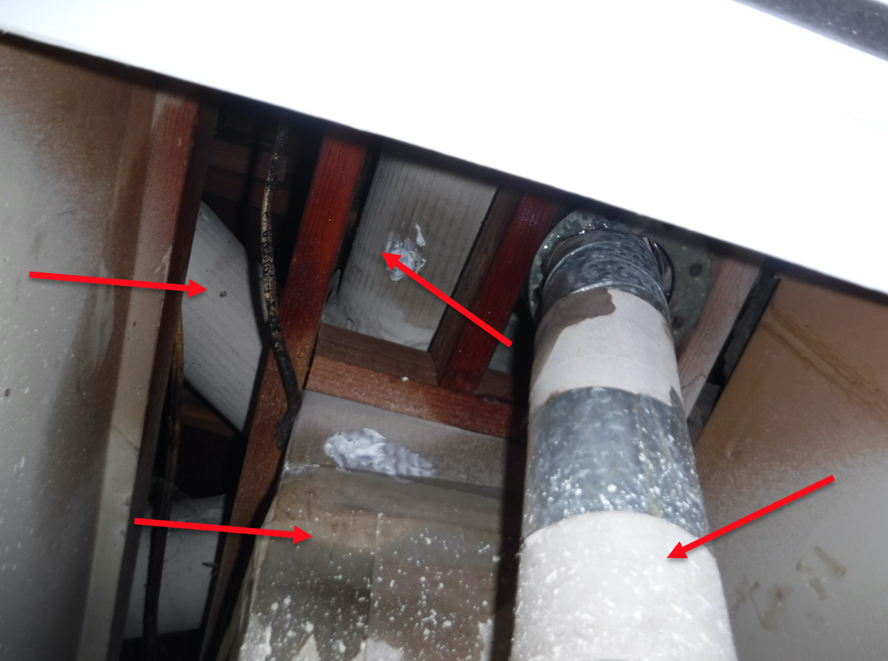 home inspection Asbestos Testing